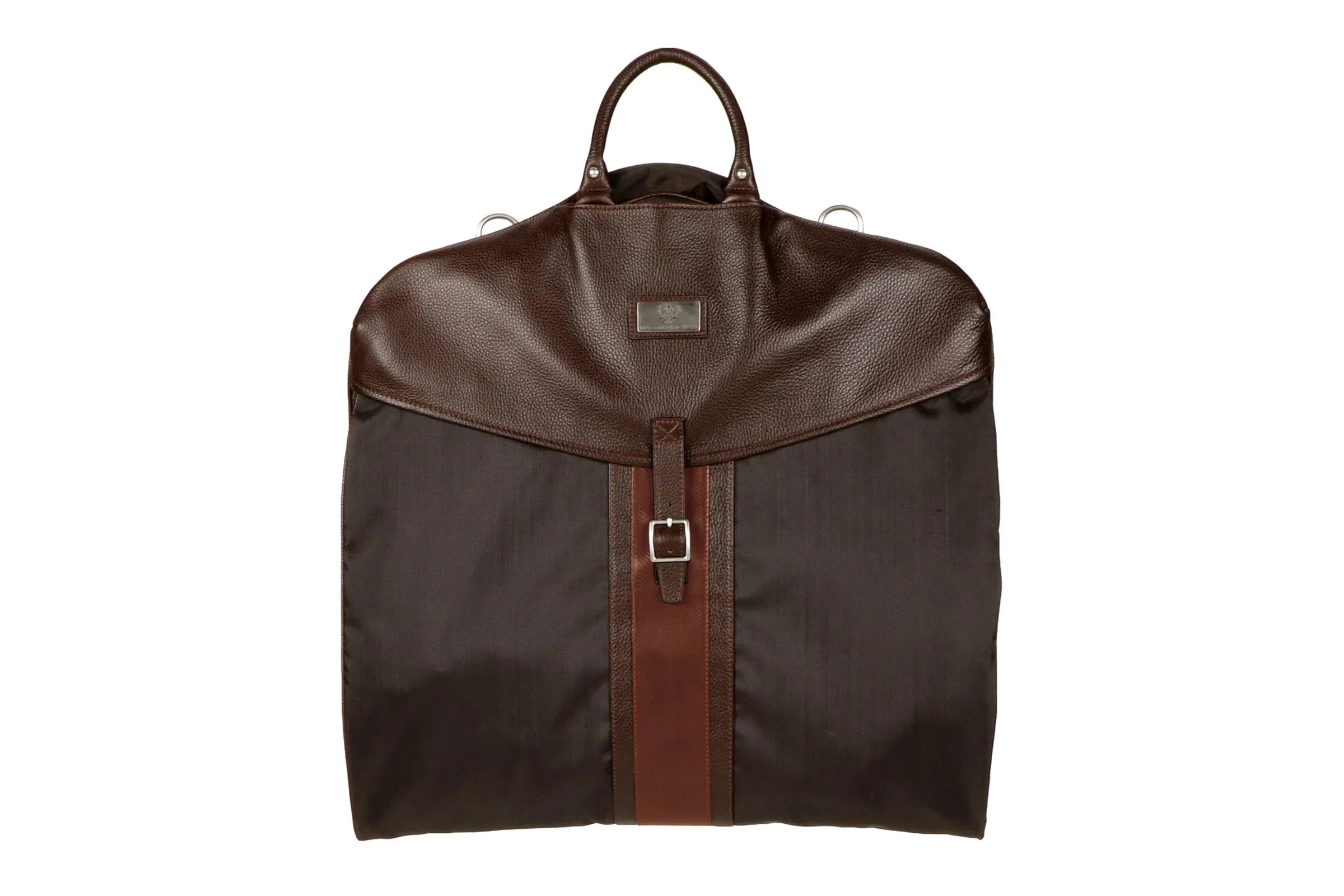 Coachman Garment Bag (Dark Brown)