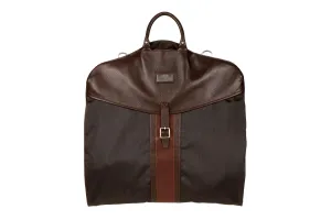 Coachman Garment Bag (Dark Brown)