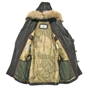 Cockpit USA N-3B Long Lambskin Parka