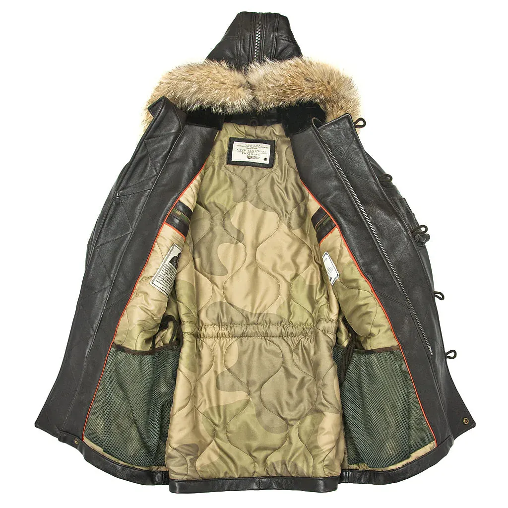 Cockpit USA N-3B Long Lambskin Parka