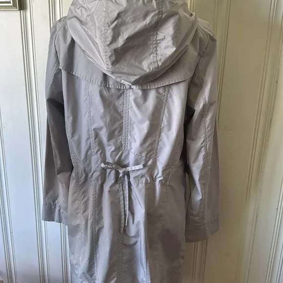 Cole Haan Raincoat Light Grayish/Khaki Size L