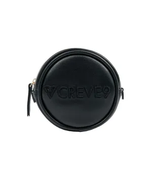 CREVE NINE: Round Ball Pouch - Black