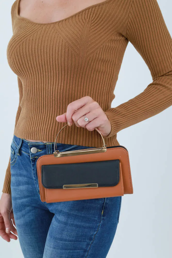 Crossbody Clutch Wallet Bag -Red