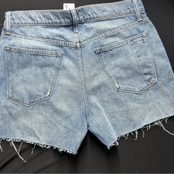 Current/Elliott Women's Blue 'the Aficionado' FrayedNWTSize 29
