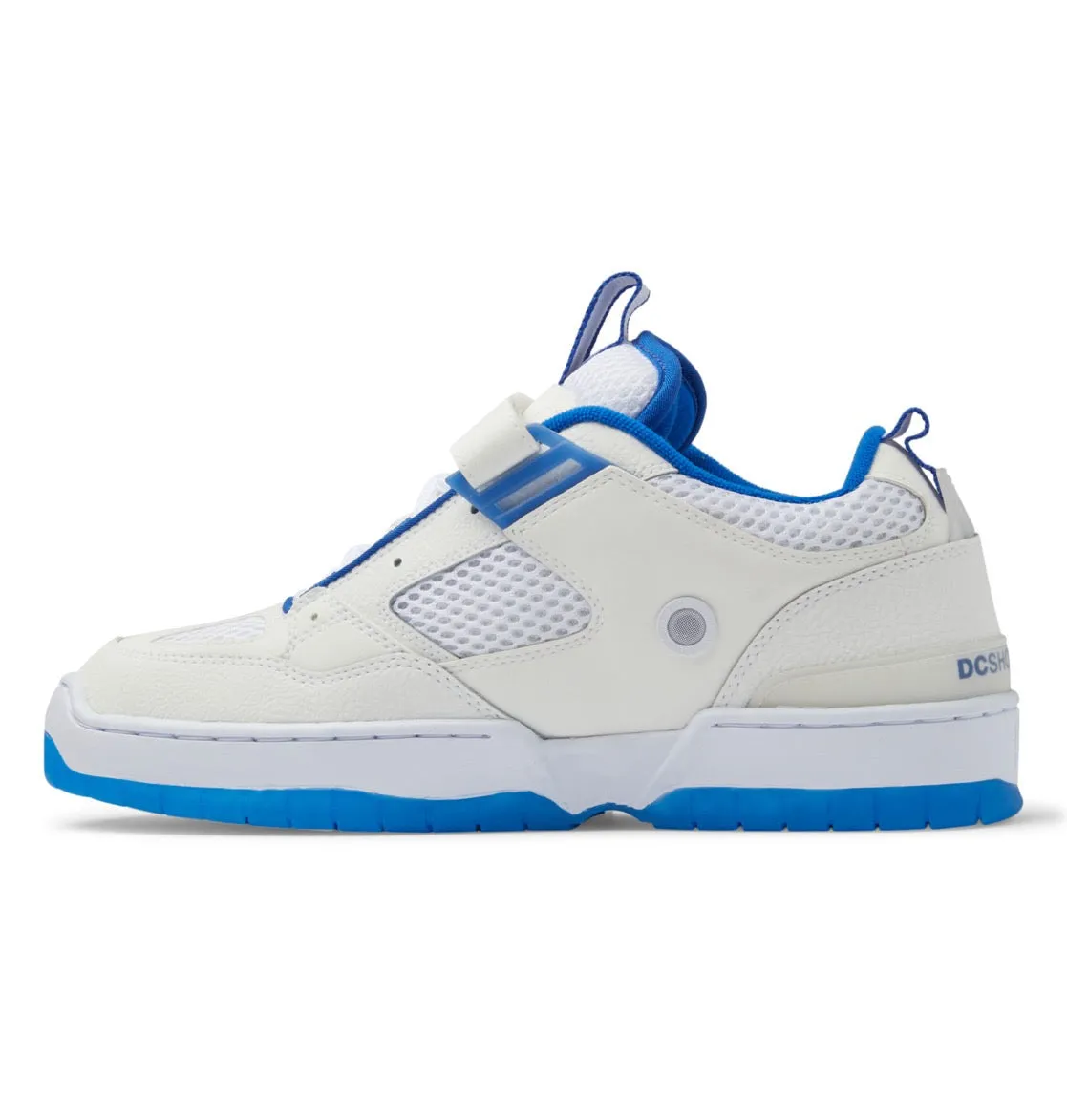 DC SHOES JS 1 WHITE BLUE TRAINERS