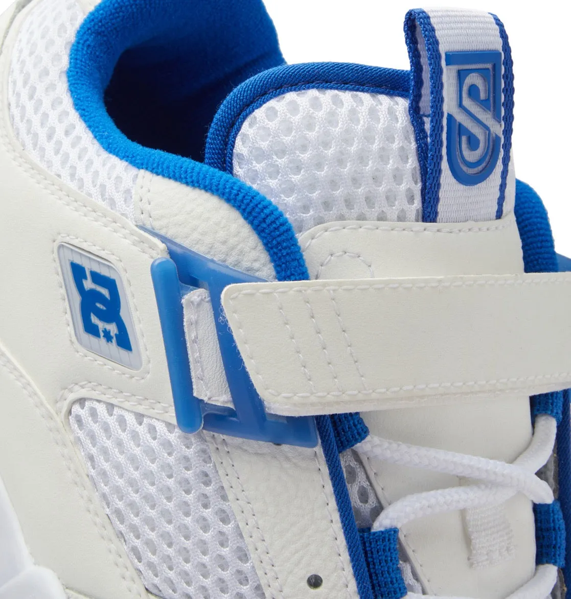 DC SHOES JS 1 WHITE BLUE TRAINERS