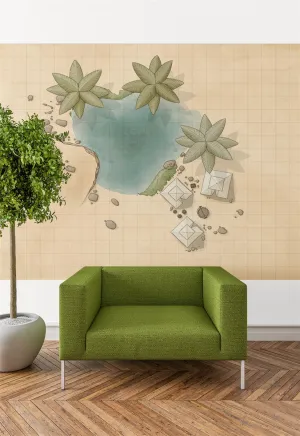 Desert Oasis Fantasy Map