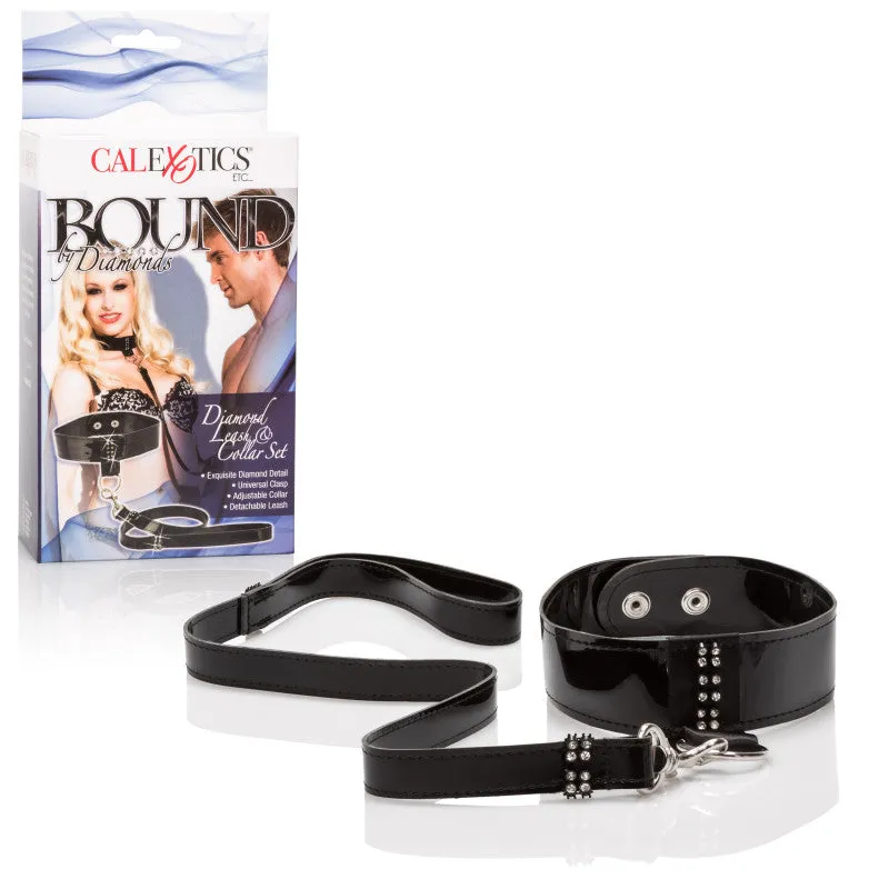 Diamond Leash and Collar Set