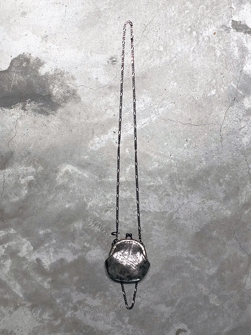 Discord Horse Leather Coin Necklace