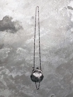 Discord Horse Leather Coin Necklace