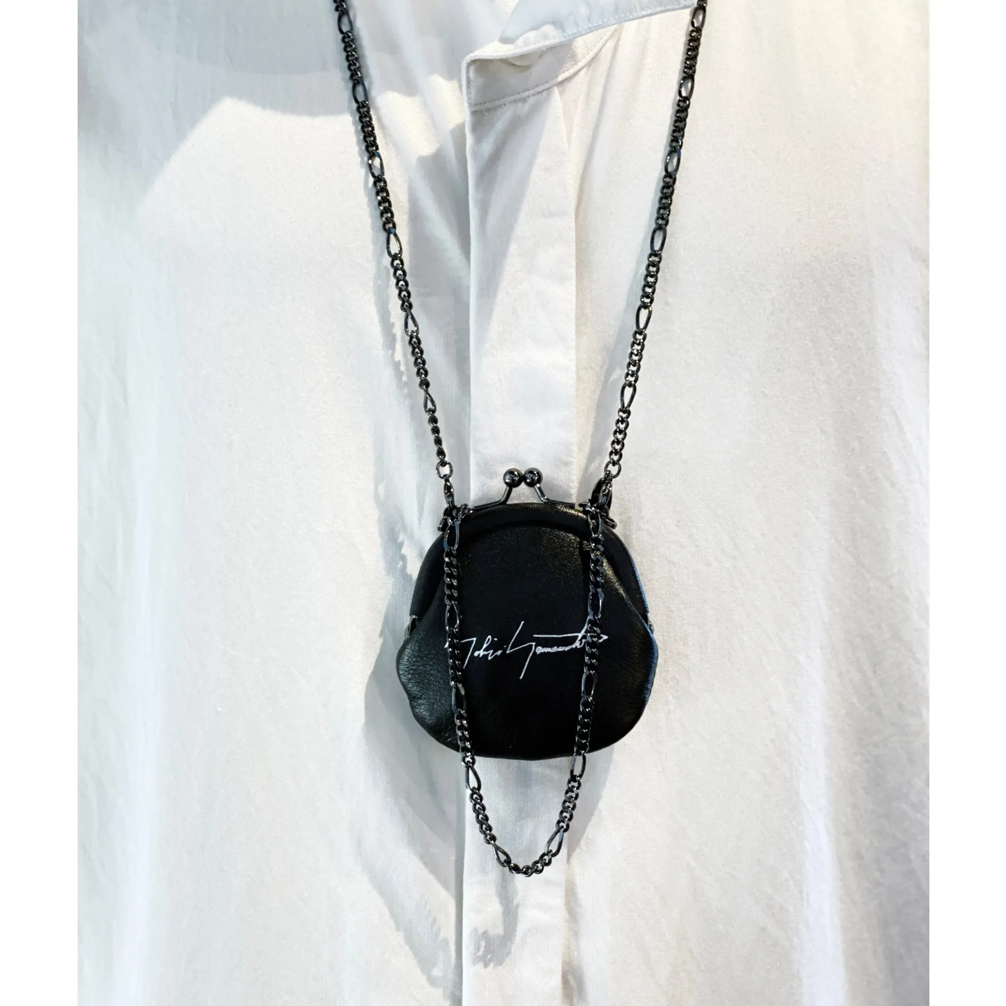 Discord Yohji Yamamoto Coin Necklace Black