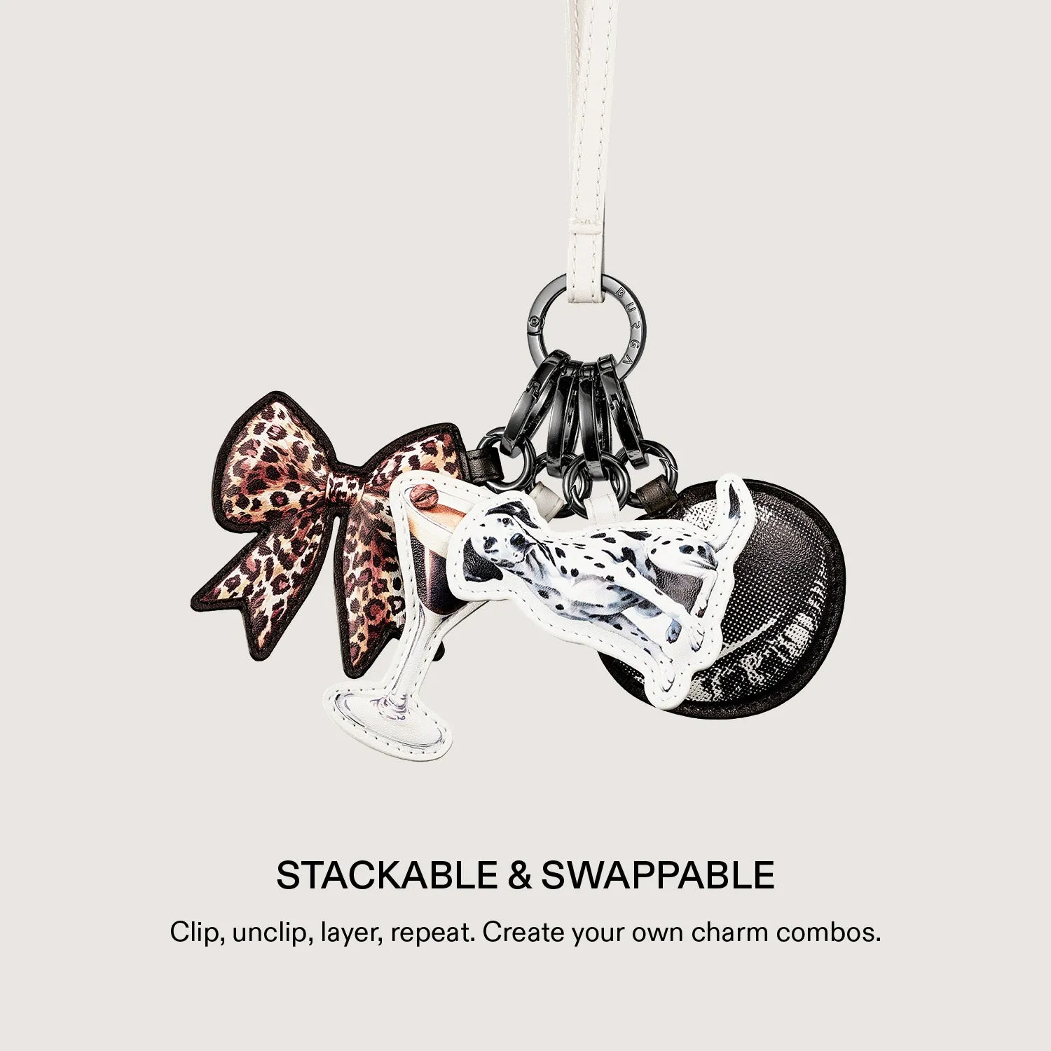 Domino - Bag Charm