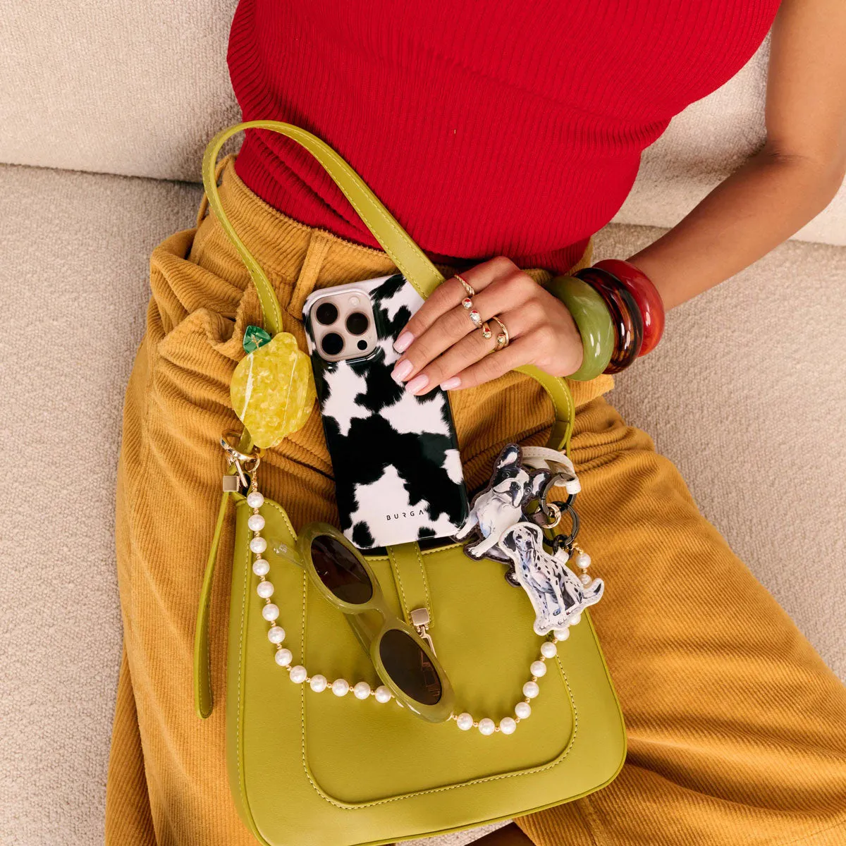 Domino - Bag Charm