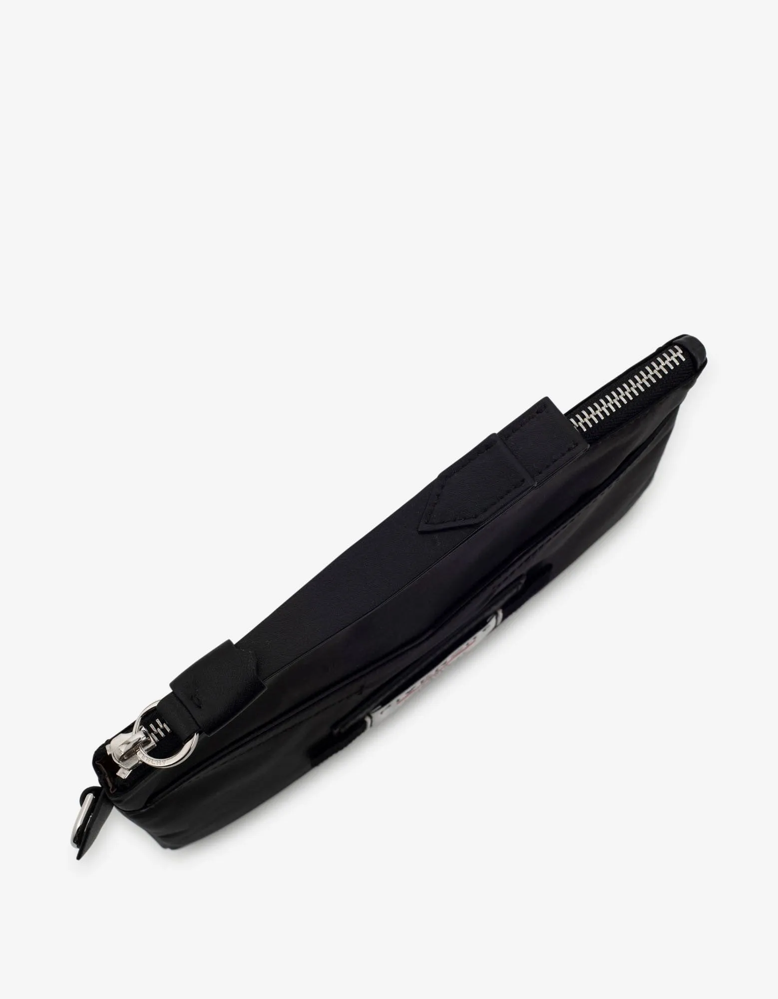 Downtown Black Nylon Pouch