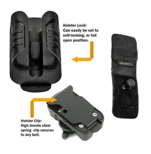 Drill Holder For Belt Multifunctional Drill Clips For Belt Spider Tool Holster Hammer Holster Set Self Locking Quick Draw Belt