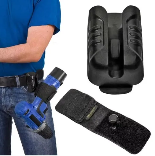 Drill Holder For Belt Multifunctional Drill Clips For Belt Spider Tool Holster Hammer Holster Set Self Locking Quick Draw Belt