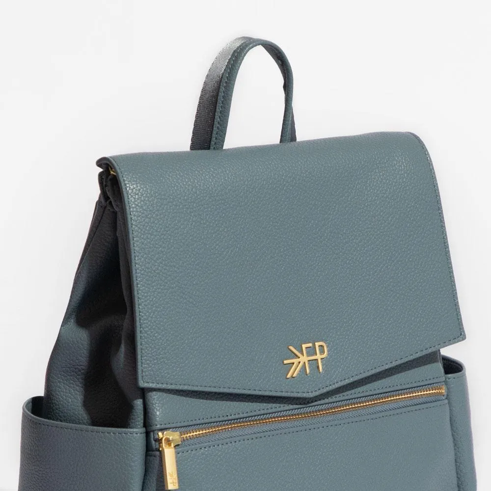 Dusty Blue Mini Classic Bag