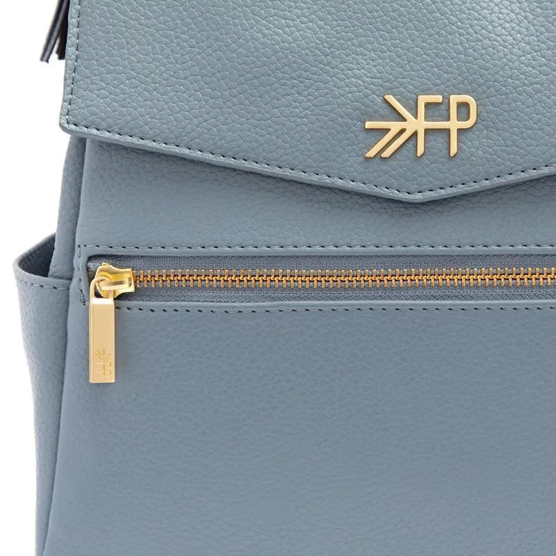 Dusty Blue Mini Classic Bag