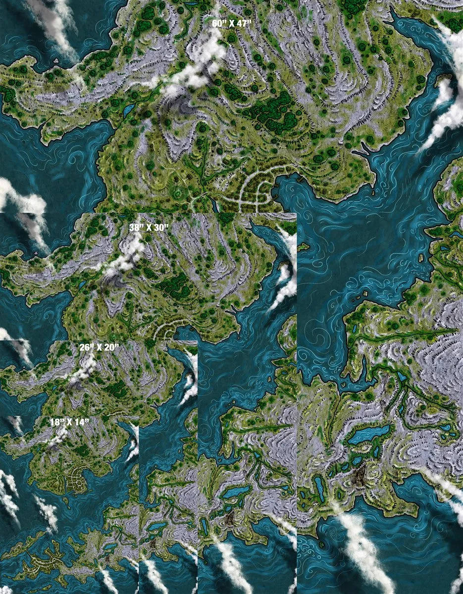 Edgepond City Fantasy Map Patreon