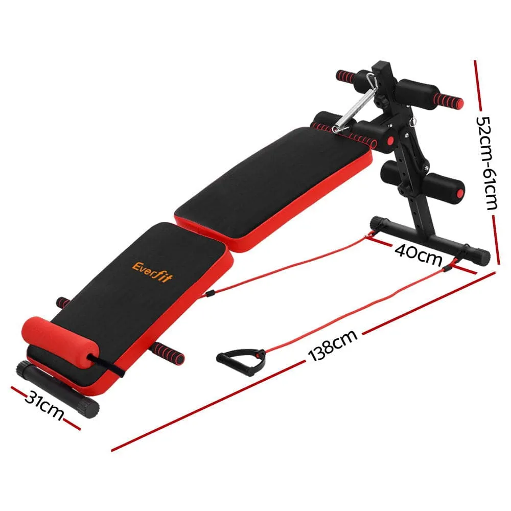 EFit Weight Bench Sit Up Bench Press Foldable Home Gym Equipment- ONLINE ONLY