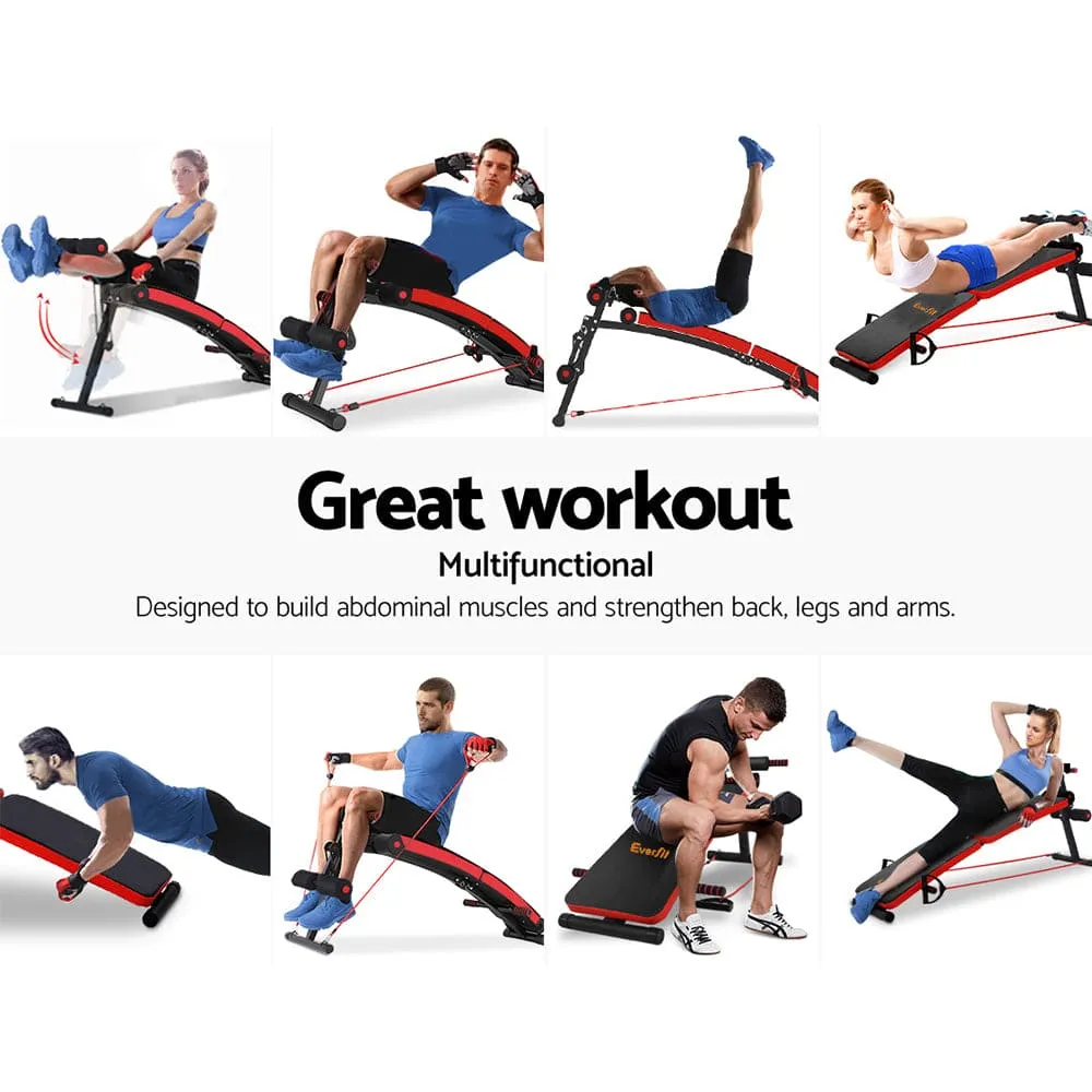 EFit Weight Bench Sit Up Bench Press Foldable Home Gym Equipment- ONLINE ONLY