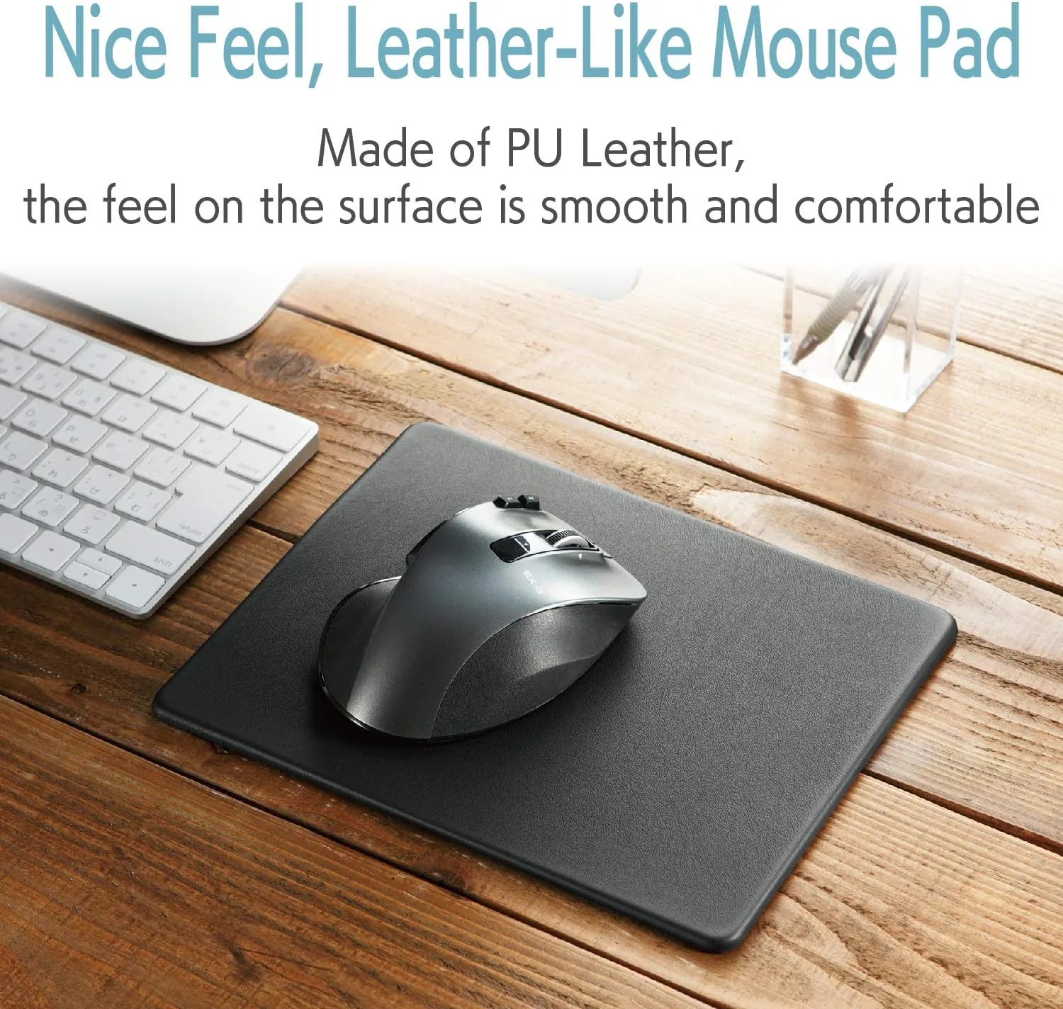 Elecom Soft Leather Mouse Pad Largel Size