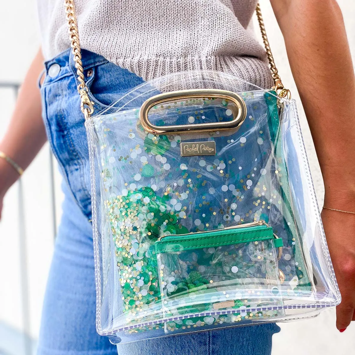 Everything Pouch- Green With Envy