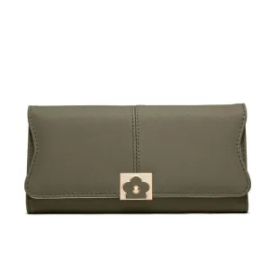 Extended Flower Buckle Multifunctional Wallet