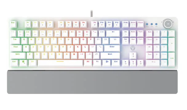Fantech MK853 MAXPOWER RGB Mechanical Gaming Keyboard (White Space Edition) | MK853 MAXPOWER