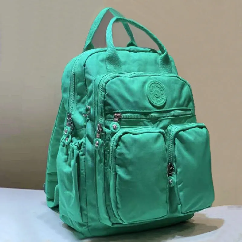 Fashion Woman Waterproof Nylon Lightly Backpack