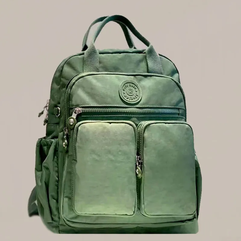 Fashion Woman Waterproof Nylon Lightly Backpack