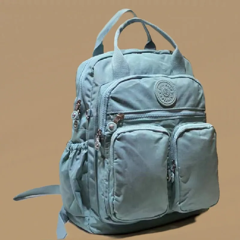 Fashion Woman Waterproof Nylon Lightly Backpack