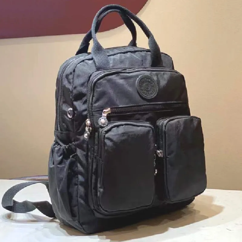 Fashion Woman Waterproof Nylon Lightly Backpack