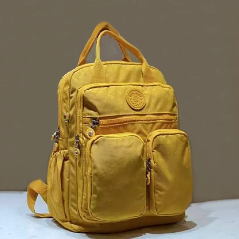 Fashion Woman Waterproof Nylon Lightly Backpack