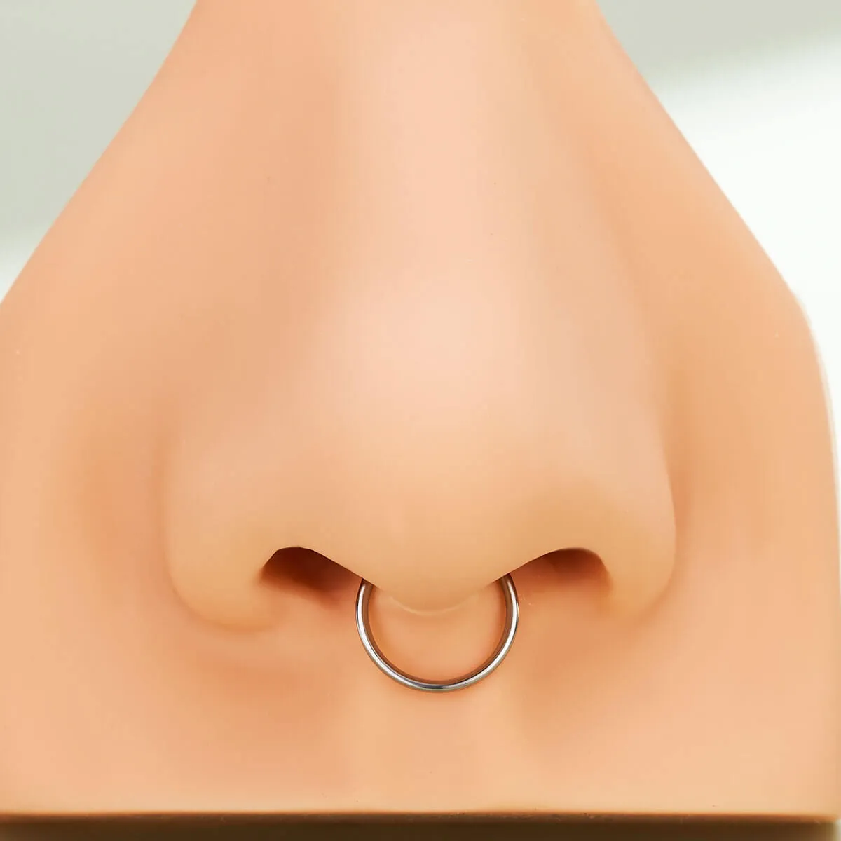 Faux Septum Ring Adjustable Clip On