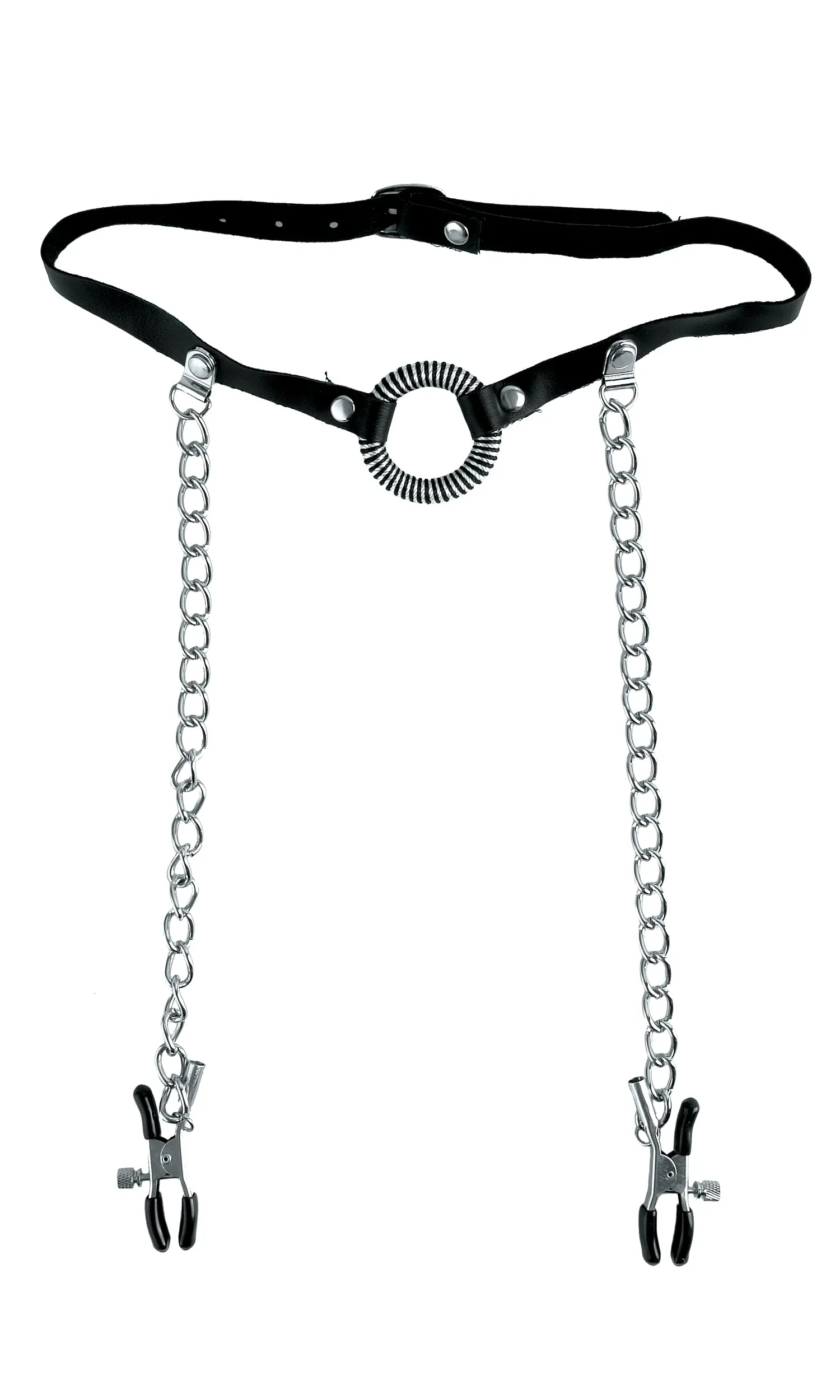 Fetish Fantasy Series Ltd. Ed. O-Ring Gag &amp; Nipple Clamps