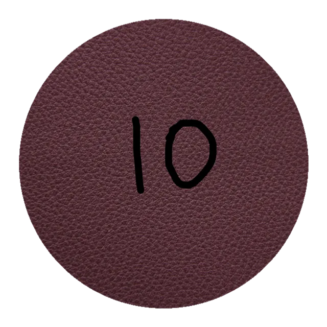 Fine Grain 0.86 - 1.00mm Thick Ethical Vegan Litchi Faux Leather