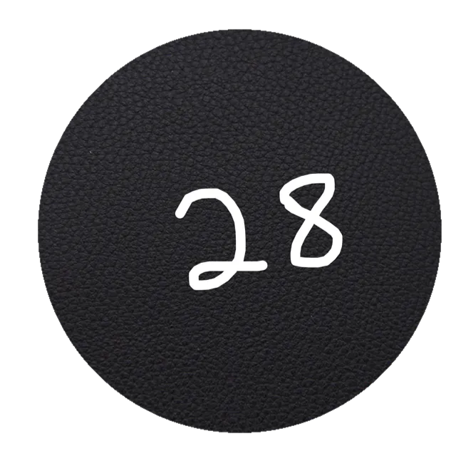 Fine Grain 0.86 - 1.00mm Thick Ethical Vegan Litchi Faux Leather