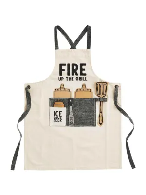 Fire Up The Grill Apron