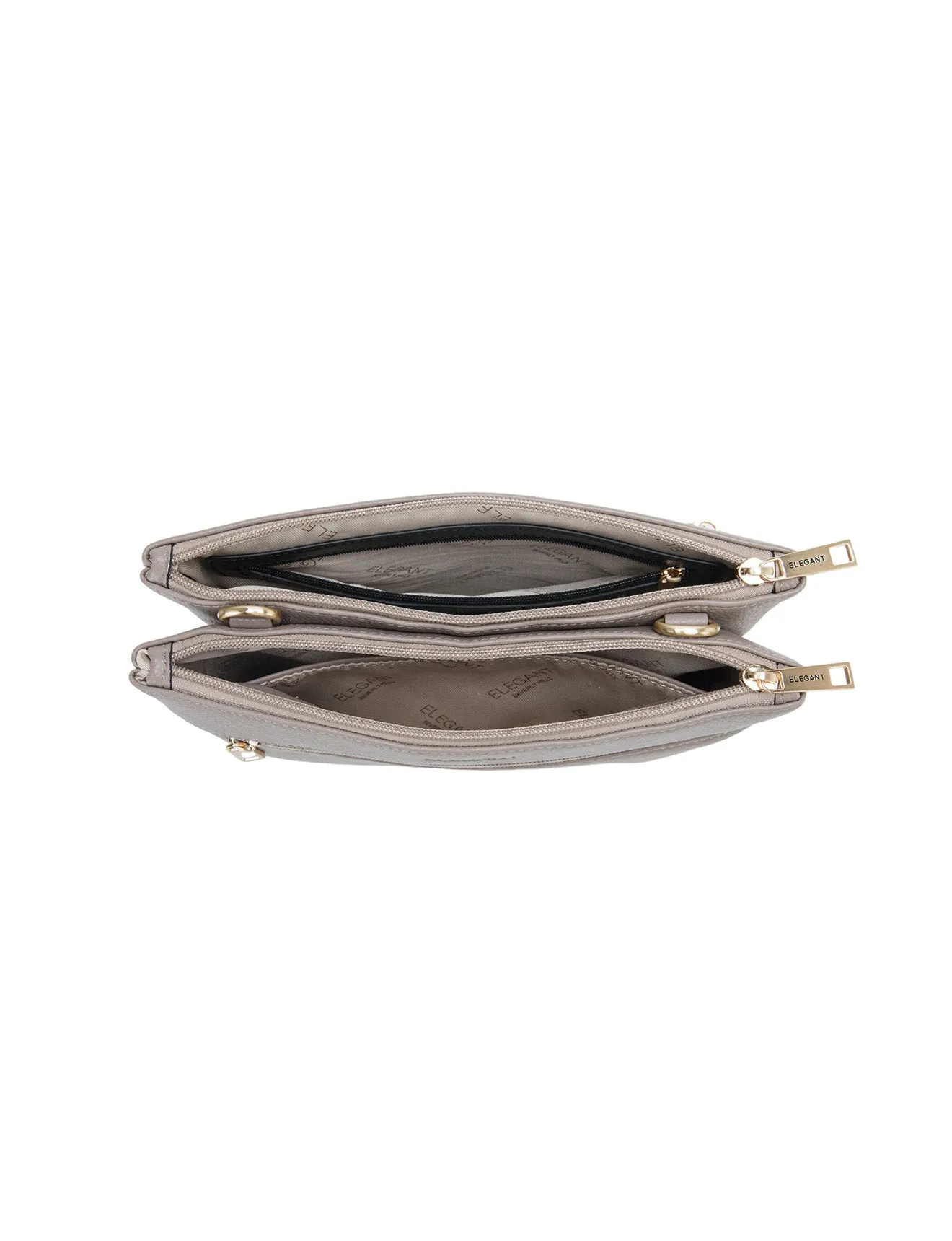 FLYNN LEATHER CROSS BODY BAG-E1-0832-MOCH