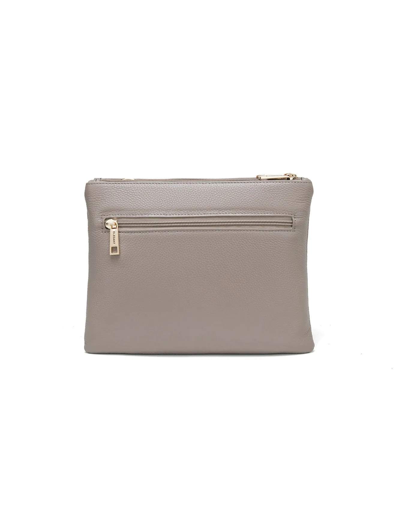 FLYNN LEATHER CROSS BODY BAG-E1-0832-MOCH