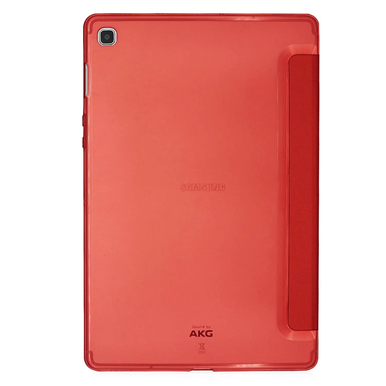 For Samsung Tab S5E 10.5 T720 Ultra-thin PU Leather Bracket Tri-fold Protective Case with Sleep Function gray