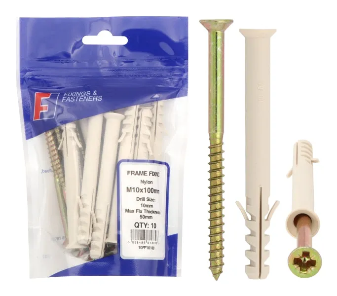 Forgefix Prepack Frame Fixing M10x120mm (Bag10)