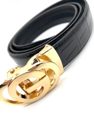G Belt 0002 - Black/Gold
