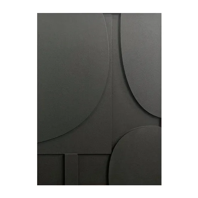 Geometric 3D Effect Canvas Wall Art