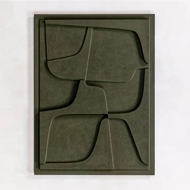 Geometric 3D Effect Canvas Wall Art