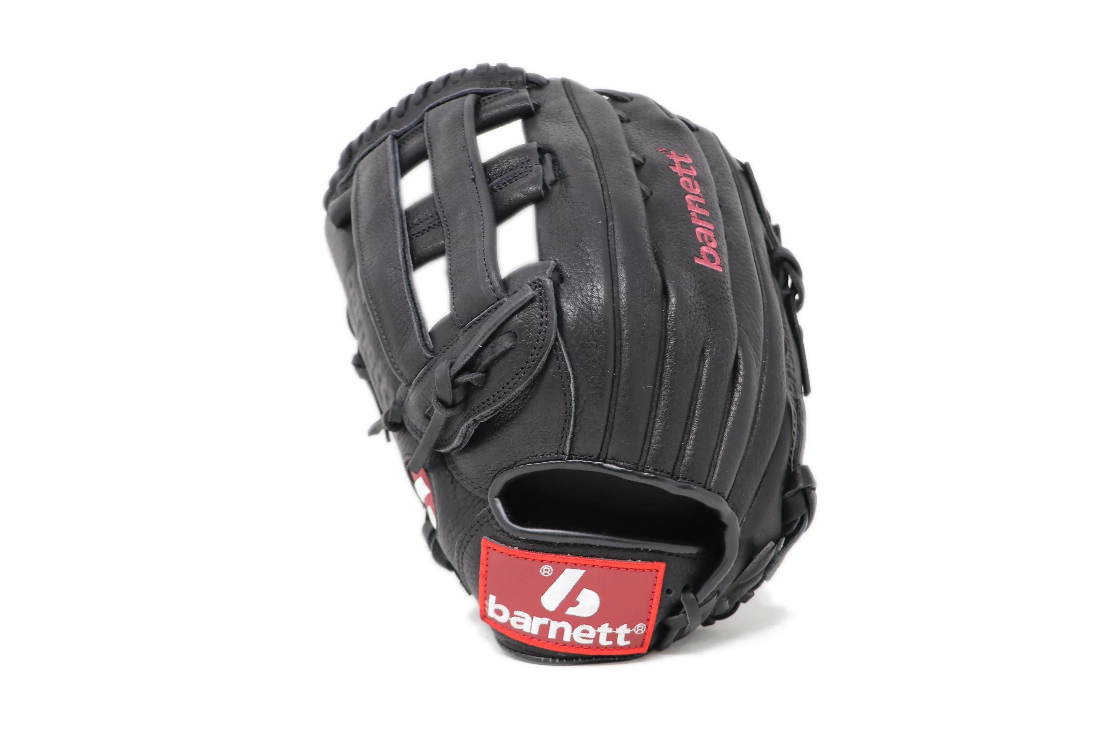 GL-127 Competition baseball glove, genuine leather, outfield 12.7, Black