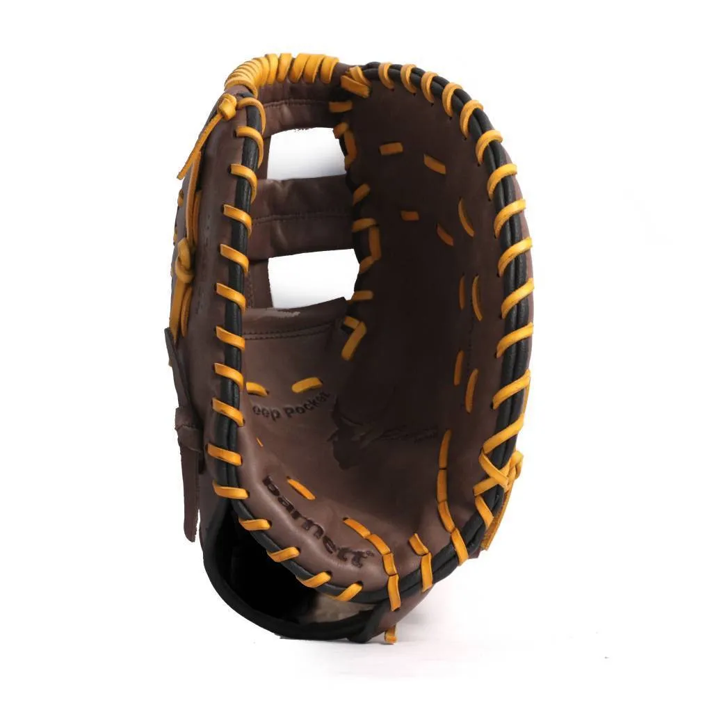 GL-301 Competition first base baseball glove, genuine leather, size 31, Brown