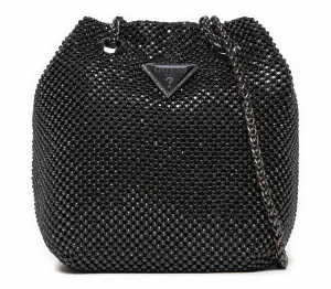 Guess Rhinestone crossbody In Black For Women