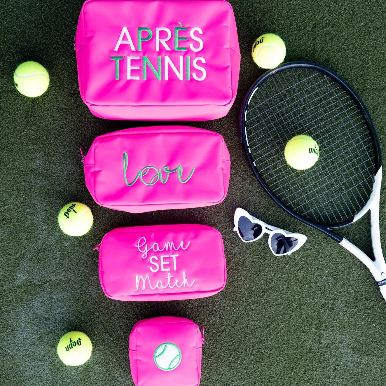 GW Essentials Nylon Pouch - Neon Pink
